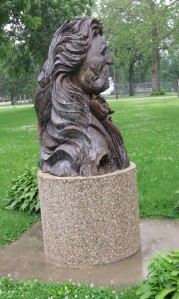 Hickok Statue, Troy Grove IL